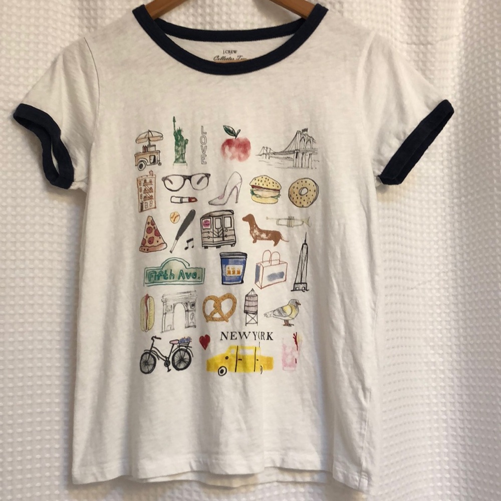 J Crew New York Collector tee